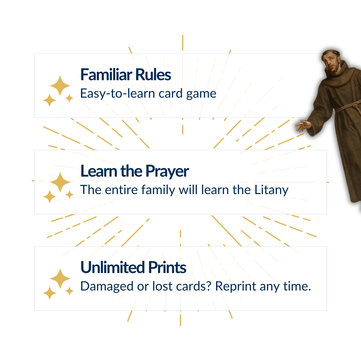 Litany of the Saints Card Game and All Saints Day Activities for Kids for November 1 Feast Day - For School or Homeschool