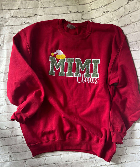 Embroidered MAMA Sweatshirt with extra text